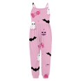 thumbnail image 4 of Girls' Halloween Print Tank Jumpsuit Romper With Harem Pants, 4 of 5