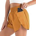 thumbnail image 3 of XZNGL Women Solid Running Shorts Sport Pant Elastic Waist Active Workout Pocket Shorts, 3 of 8