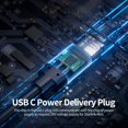 thumbnail image 3 of Bamboohart for Starlink Mini Cable 2M/6.5FT USB C to DC Power Cable 100W PD Input for Starlink Mini Power Cord Waterproof Charging Cable for 65W+ PD Power Bank, 3 of 6
