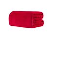 thumbnail image 2 of SuChun Kitchen Rug Plush Blankets And Throws Gifts For Housewarming Warm Solid Warm Plush Fleece Blanket Throw Rug Sofa Bedding Warm Lightweight Blanket For Sofa Couch Bed Travel Red, 2 of 9