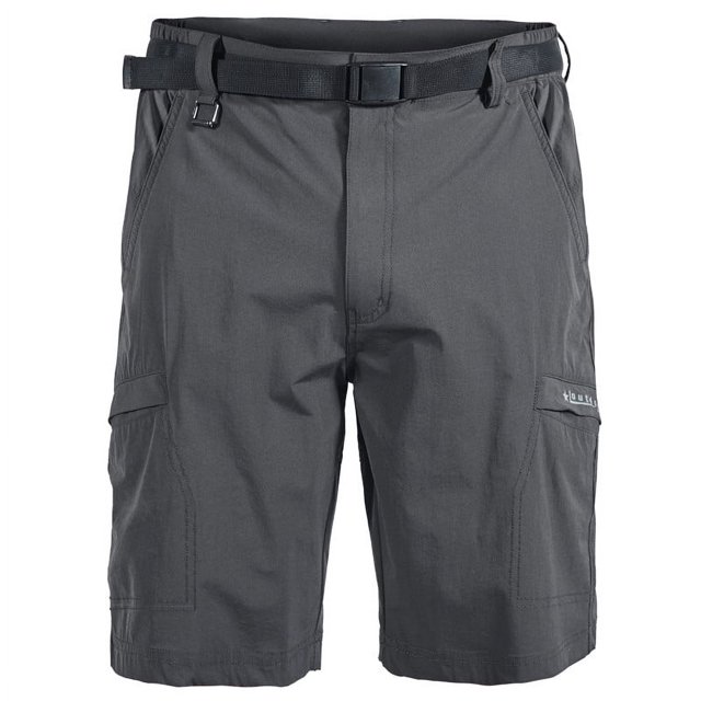 Zemub Men's Quick Dry Shorts Multi-pocket Training Hiking Pants(Gray,L)