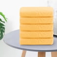 thumbnail image 5 of Big Savings! Five-Color Bear Embossed Face Towel, Soft and Absorbent Cleansing Bath Towel, Cute Bear Pattern Towel for Kids, Comfortable Towel for Facial and Bath Use, 5 of 5