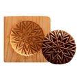 thumbnail image 2 of Chmadoxn Baking Molds, Cake Mould Novel Christmas Carved Model Cutter Wooden Gingerbread Shortbread Model Rubber mold, 2 of 5