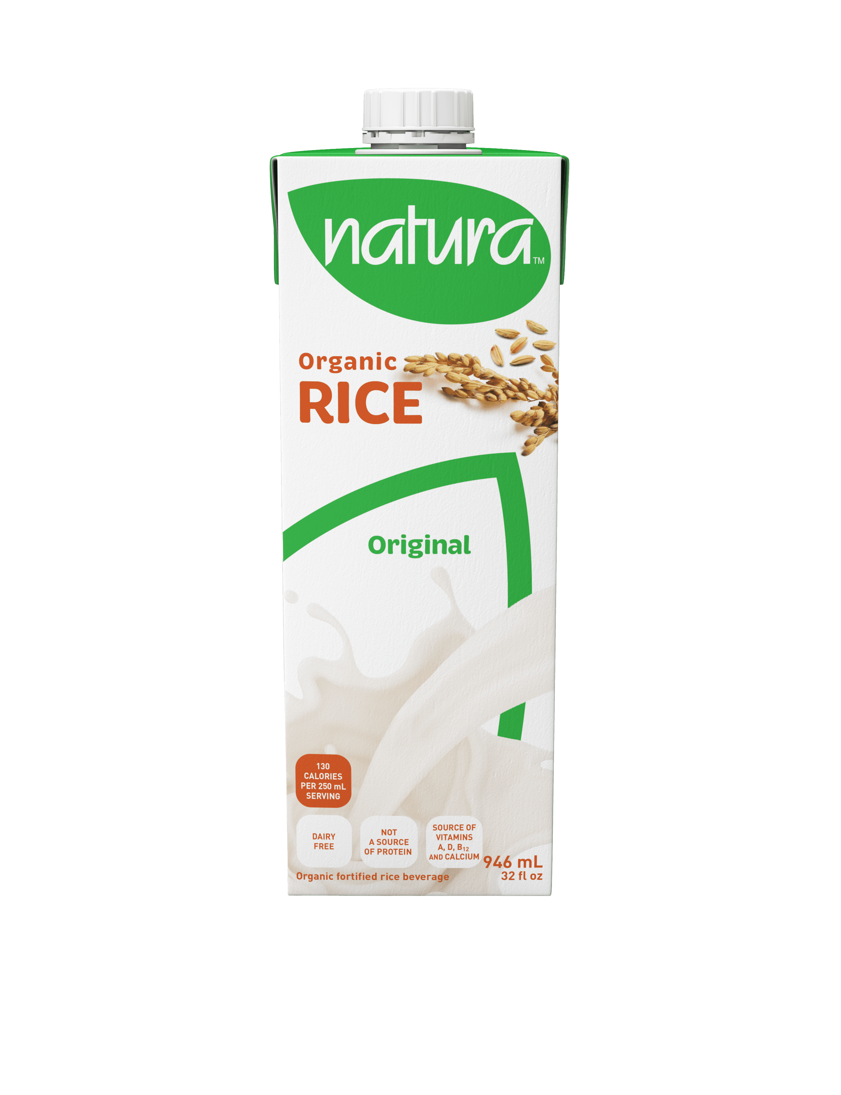 Natura, Organic, Original Rice Beverage, 946ml