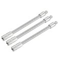 thumbnail image 1 of Unique Bargains 3 Pcs Adaptateur de Douille Flexible à Cliquet 1/4 Pieds Barre d'Extension, 1 of 2
