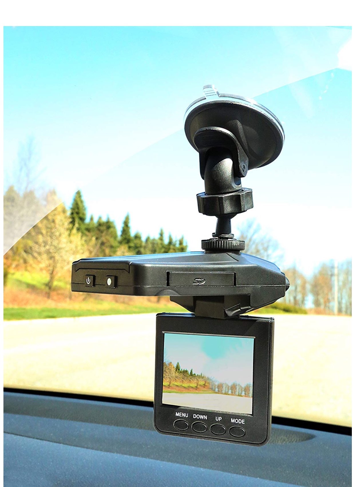 Dash Cam Pro As Seen On TV Black Portable HD Video/Audio Recorder