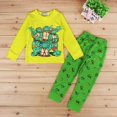 thumbnail image 3 of Pyjama de Nuit pour Garçons Bébé avec Imprimé de Dessin Animé TMNT, Tenue de Sommeil, Costume 2-7 Ans, 3 of 5