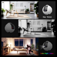 thumbnail image 5 of Caméra pour Animaux 4 MP avec Compagnon de Jeu IA, Jouet Laser, Modes de Lecture Automatique, Vision Nocturne, Zoom 3X, Contrôle par Application à Distance, Robot d'Intérieur, 5 of 5