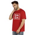 thumbnail image 4 of Inkmeso Men's Graphic Printed Da Da€ Quotes First Time Daddy Tshirt Cotton Jersey Tee, 4 of 7