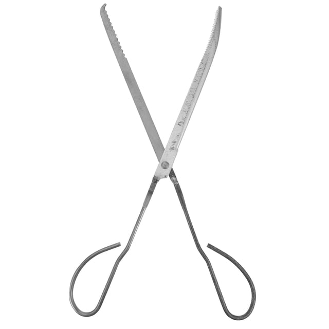 Shisuyan Trash Pickup Grabber Trash Picking Clip Iron 1Set 17.1X4.3X0.7In