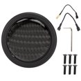 thumbnail image 2 of Car Modified Parts, Colorfast Car Steering Wheel Horn Button 50mm Dia Wearproof Heat   for  6  Steering Wheels, 2 of 8