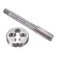 thumbnail image 1 of Unique Bargains Metric Tap and Die Set Machine Thread Screw Tap with Round Die M10 x 1mm, 1 of 6