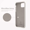 thumbnail image 5 of iPhone 11 Case,Ultra Slim Fit iPhone Case Liquid Silicone Gel Cover with Full Body Protection Anti-Scratch Shockproof Case Compatible with iPhone 11 6.1 inch, [Upgraded Version] (Stone), 5 of 5