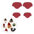 thumbnail image 3 of kurtrusly Semelles Ajustables pour Talons Hauts, Bâton de Réparation de Talons Personnalisable, Rouge Vin, 1Set, 3 of 6