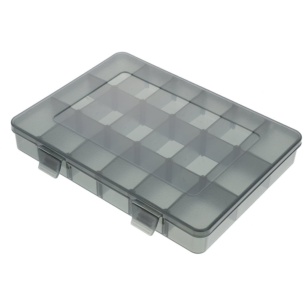 CNKOO Tools Organizer Box Multi Grid Tools Storage Organizer Screws Nuts Storage Case Hardwares Compartment Storage Box for Tools Screws Nuts Use