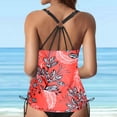 thumbnail image 4 of Women's Lace - Up Swimwear Tops - Underwire, Full Coverage, Push - Up, Tie - Back - Polyester, for Swimming Pool & Beach - Available in Multiple Sizes, 4 of 6