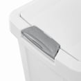 thumbnail image 2 of Sterilite 28L Touch Top Wastebasket - White, 2 of 4