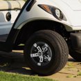 thumbnail image 2 of Golf Cart Hubcap Wheel Hubcap Wheel Cover Golf Cart Universal Wheel Hub Decorative Cover Golf Cart Accessory For 10.49 Inch Wheel, 2 of 8