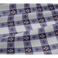 thumbnail image 5 of oneOone Viscose Jersey Fabric Check Ikat Printed Craft Fabric BTY 60 Inch Wide, 5 of 5