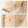 thumbnail image 5 of LSLJS Manteaux et Vestes Décontractés pour Femmes, Mode, Couleur Unie, Manches Longues, Sans Capuche, 5 of 5