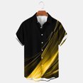 thumbnail image 1 of Styesk T-Shirts pour Homme Col Rabattu Léger à Manches Courtes Cardigan à Boutons Chemise Manches Courtes Col Rabattu, 1 of 4