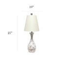 thumbnail image 3 of Elegant Designs Lampe de Table Aspect Mosaïque de Coquillage, 3 of 5