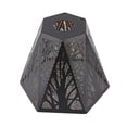 thumbnail image 2 of Lamp Shade, Modern Style Small Lamp Shades  Engraving Process Wrought Iron  For Bedroom For Bedside For E27 E26 Bulb, 2 of 8