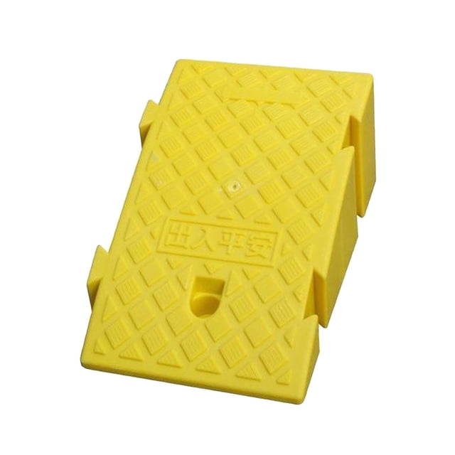 Portable Skidproof Ramp for Mobility ,Scooter, Bike, , Loading Dock, 6cm Yellow 16cm Yellow
