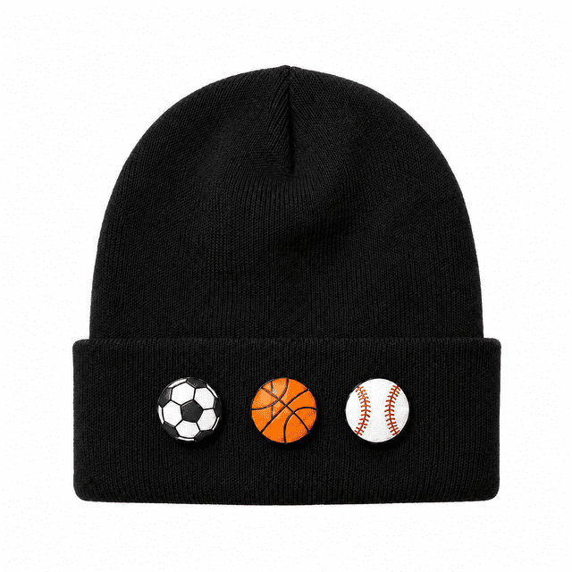 Charms Kids' Winter Beanie with Removable Mix-and-Match Charms