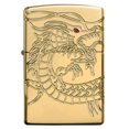 thumbnail image 1 of Zippo Dragon chinois plaqué or (29265), 1 of 4