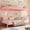 Pink, variant on Bingirl Twin Over Twin Metal Bunk Bed with Ladder and Guardrails - Heavy-Duty, 400 Lbs Capacity, No Box Spring Needed, Easy to Assemble - Pink, Space-Saving 's Bed