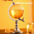 thumbnail image 3 of Distributeur de Boissons Globe Whisky Carafeer Distributeur d'Alcool avec Robinet, 3 of 8