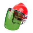 thumbnail image 2 of Welding Mask Face Cover with Flip Front Visor Overhead Protection Face Protector for Grinding, Mining, Logging, Paint Durable Style I, 2 of 9