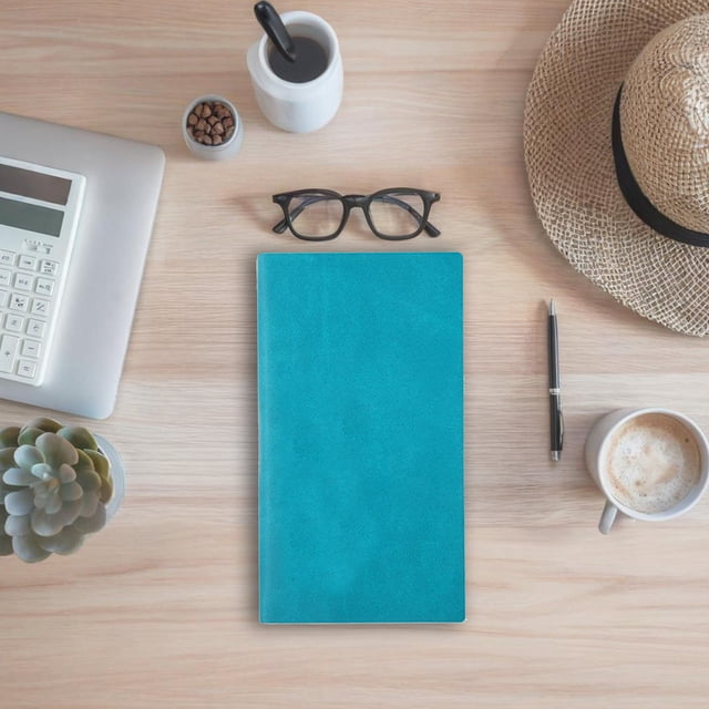 Notebook Stationery Thickened Notepad Leather Bound Handbook Small Fresh Book for Home Office Travel Professional Use Work Study