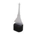 thumbnail image 4 of Acrylic Night Light, 9 Ringtones Multi Function Backlight Eiffel Tower 3D Lamp High Transparent Acrylic  For Bedroom For Office, 4 of 8