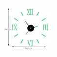 thumbnail image 2 of TIMIFIS Wall Clock Wall Sticker Diy Luminous Stereo Digital Wall Clock Wall Sticker Clock Living Room Decoration Clock Wall Clock, 2 of 2