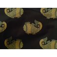 thumbnail image 4 of oneOone Cotton Poplin Fabric Fish Block Print Fabric By The Yard 42 Inch Wide, 4 of 4