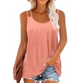 thumbnail image 1 of Levmjia Camisoles pour Femmes 2024 Mode Femmes Printemps Été Décontracté Col Rond Sans Manches Haut Camisole, 1 of 8