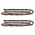 thumbnail image 2 of jinwen 2pcs Adjustable Tree Hanging Hammock Nylon Strap Rope 280cm Camping Orange, 2 of 9