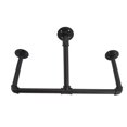 thumbnail image 3 of Industrial Pipe Clothes Display Rack, Clothing Hanging Rod Bar Iron Anti Scratch Durable Corrosion Resistance Modern Minimalist  For Home, 3 of 8