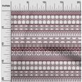 thumbnail image 1 of oneOone Georgette Viscose Maroon Fabric Aztec Tribal Sewing Craft Projects Fabric Prints By Yard 42 Inch Wide, 1 of 4