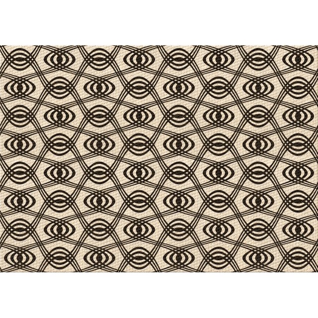Ahgly Company Tapis d'Aire Rectangulaire d'Intérieur Lavable à la Machine, Style Transitionnel, Blond Doré Doré, 4 Pieds x 6 Pieds