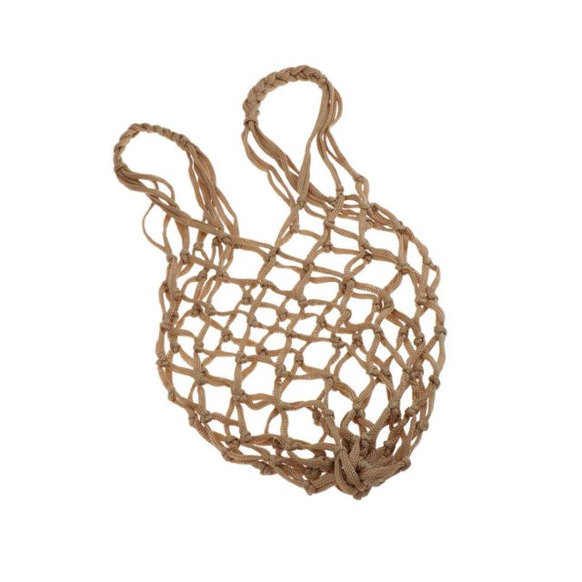 Sac pour Ballon en Filet Ballon de Basketball Transporter Filet Multifonction Rangement de Football Ballon de Basketball Sac Filet Multifonction Support Brun