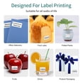 thumbnail image 2 of Niimbot Portable Bluetooth Thermal Label Printer NIIMBOT B1 - Price Tag Stickers for Commercial Use with 20-50mm Width, 48mm Effective Print Width, 203DPI Resolution, Includes 1 Roll of Thermal, 2 of 6