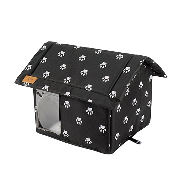 Kyusrd Summer All Sale!Winter Outdoor House House Padded House Foldable Stray House Sunscreen