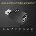 thumbnail image 4 of USB 3.0 HUB Adapter Extender Mini Splitter Box 3 Ports for PC Laptop Mobile Phone High Speed U Disk Reader,Black, 4 of 8