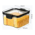 thumbnail image 3 of SIfdSeng Mini Snack Containers 2 Compartment Grains and Cereals Kitchen Storage Jar Box Snacks Tea Storage Jar Lunch Boxes Snack and Go Containers, 3 of 6