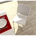 thumbnail image 4 of Compamia ISP025-WHI Maya Chair - White- set of 2, 4 of 21