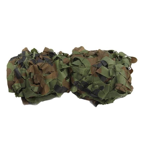 KAKOWELY 1.5M*3M Woodland Camouflage Net Hunting Camp Camo Netting Shooting Hide,59.06X"X118.11"X0.39"