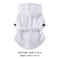 thumbnail image 4 of Pet Bathrobe Comfortable Dog Bath Towel Supple Dog Bath Clothes Dog Robe Pet Clothes, 4 of 8